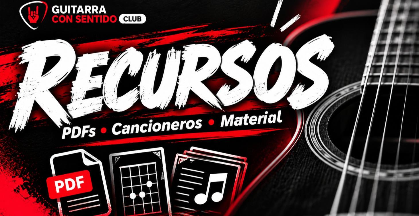 Imagen de producto para 🎸 Recursos de Guitarra GRATIS: Clases, Cancioneros y Más