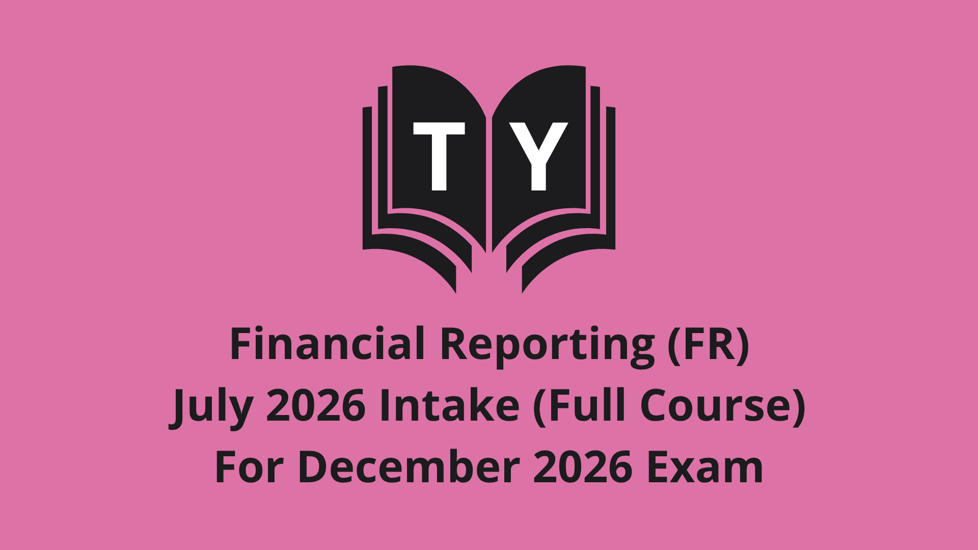 Product image for TY FR 12'26 Full Course
