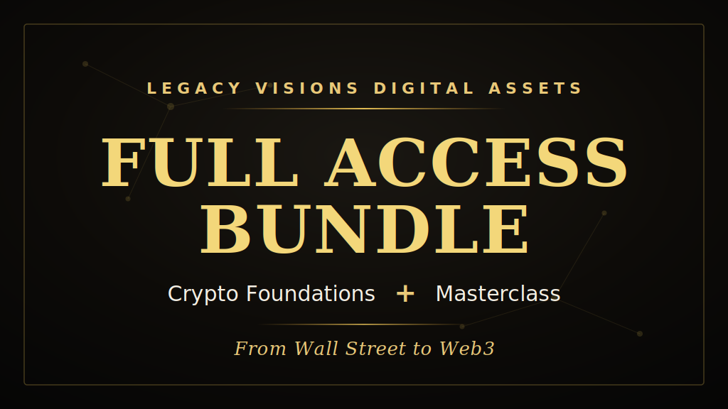 Product image for Full Access Bundle: Crypto Foundations + Masterclass