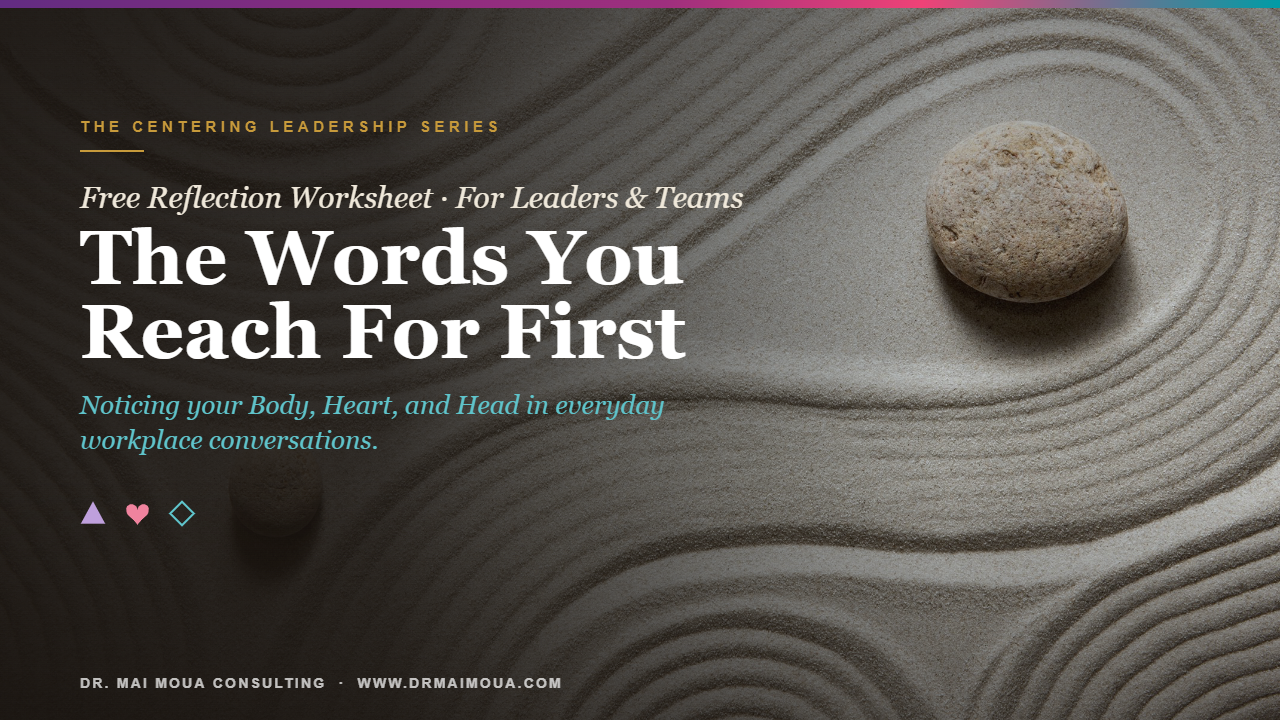 Product image for The Words You Reach For First