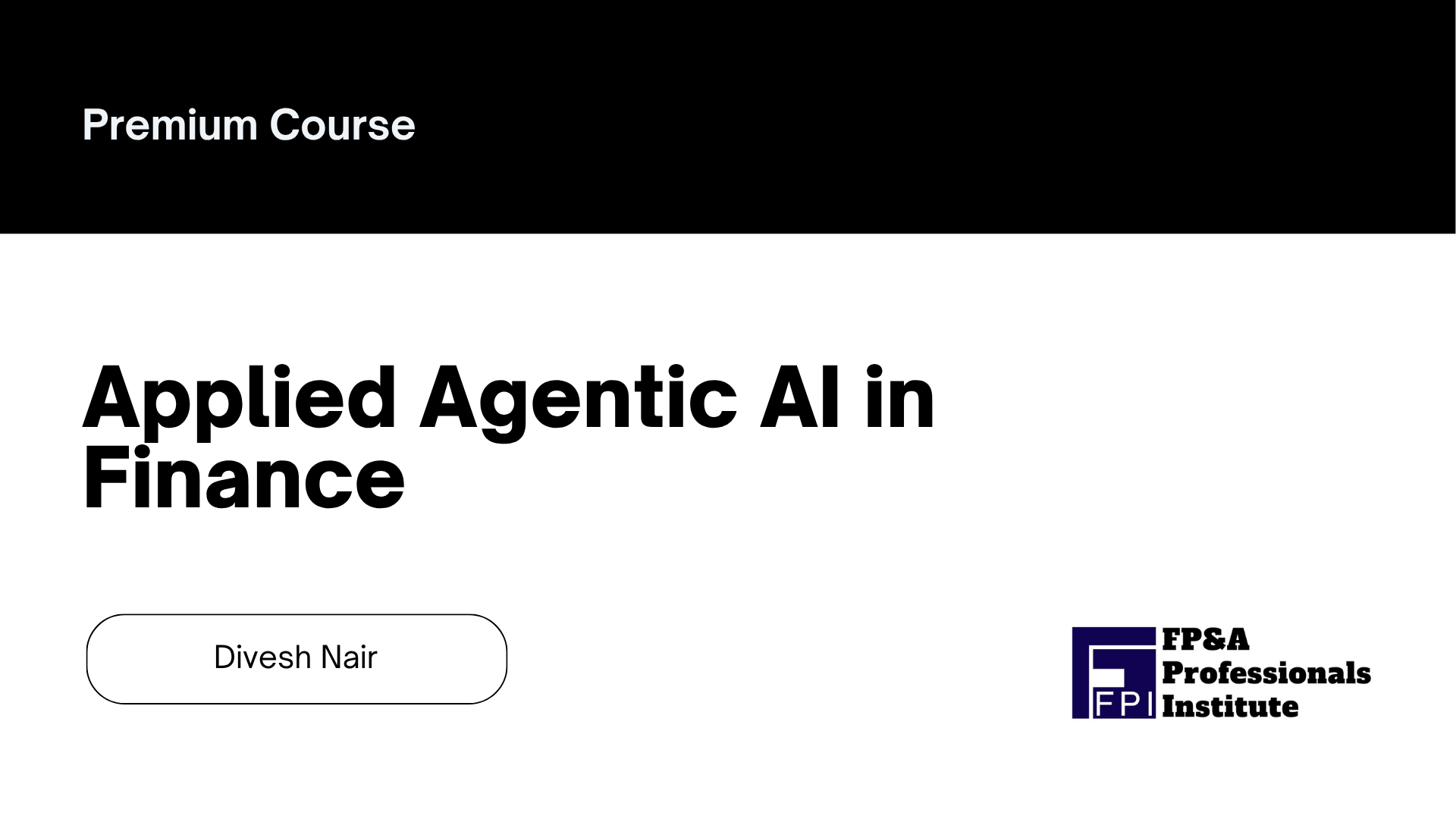 Product image for Applied Agentic AI in Finance