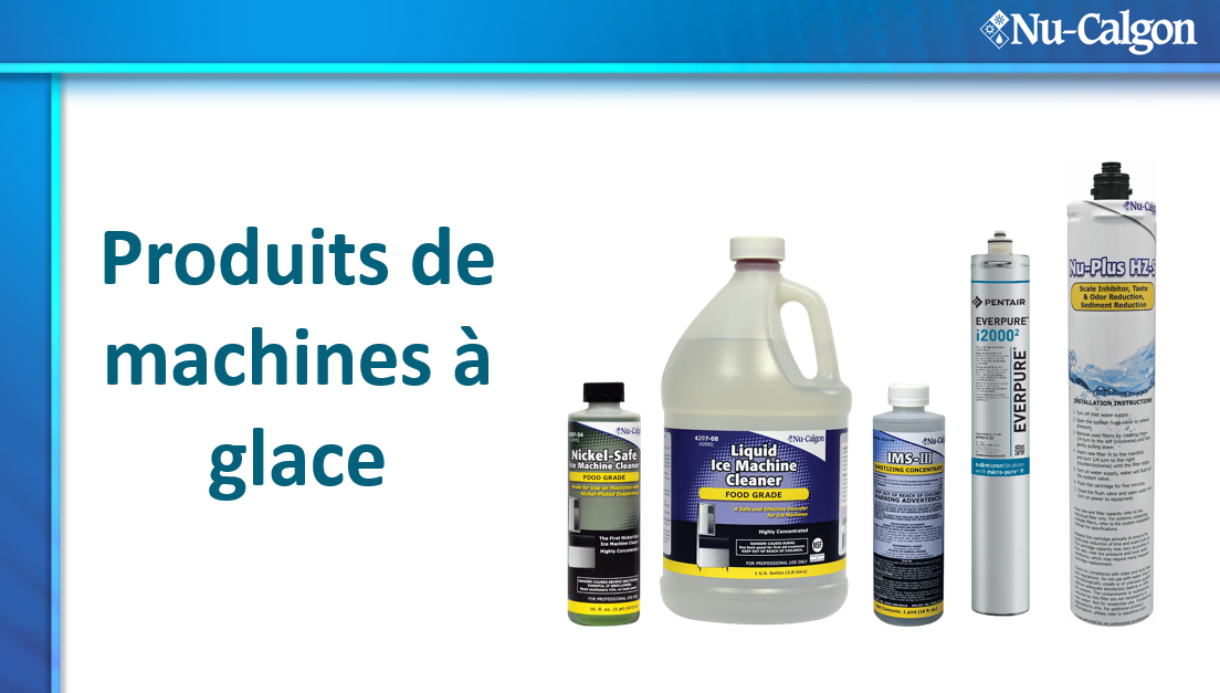 Product image for Ice Machine Products (FRENCH) NATE ID: 1826-0025