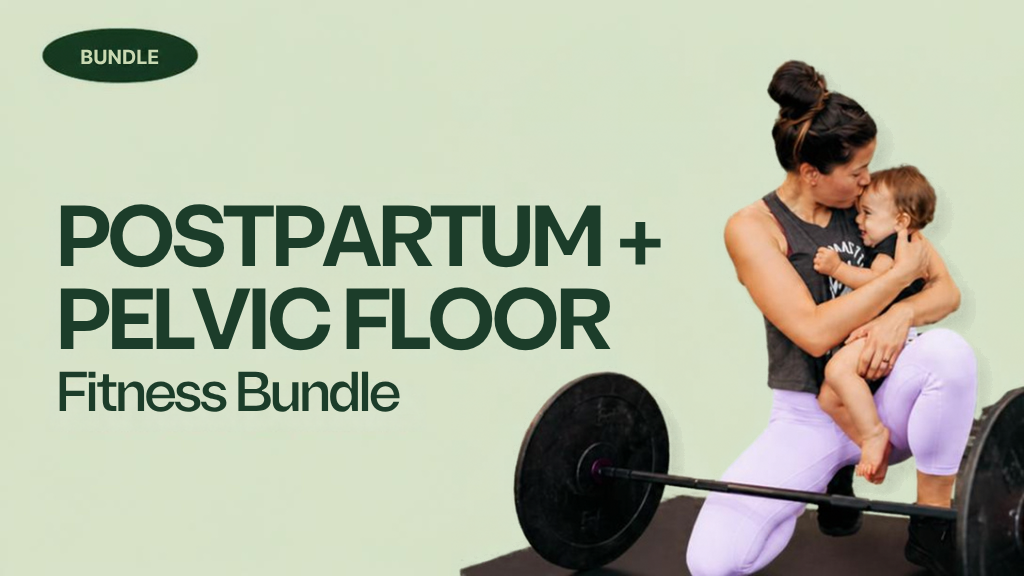 Product image for Postpartum + Pelvic Floor Fitness Bundle