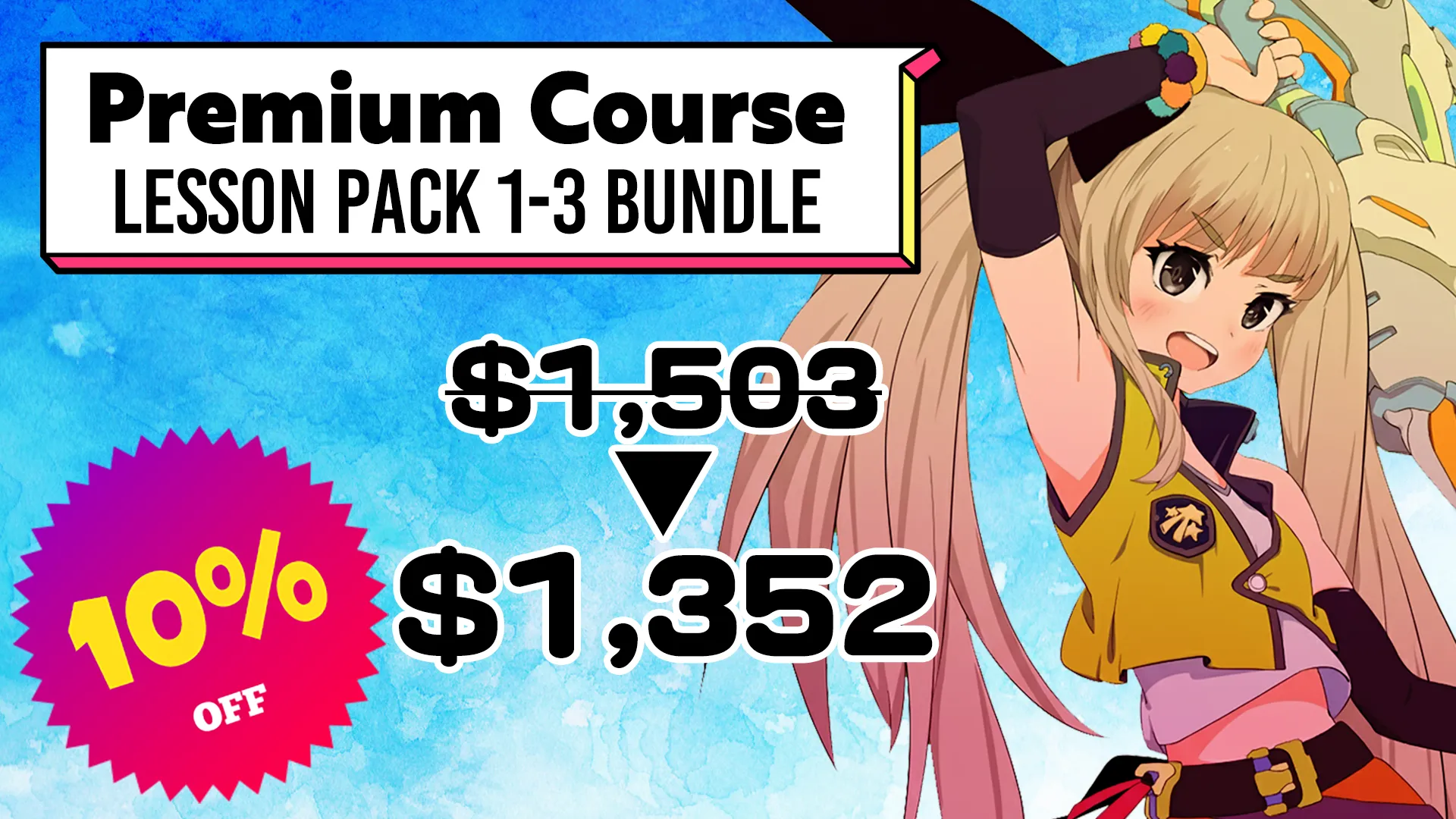 Product image for Premium Course Lesson Pack 1-3 Bundle