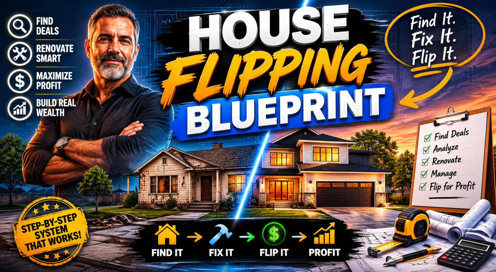 Product image for House Flipping Blueprint