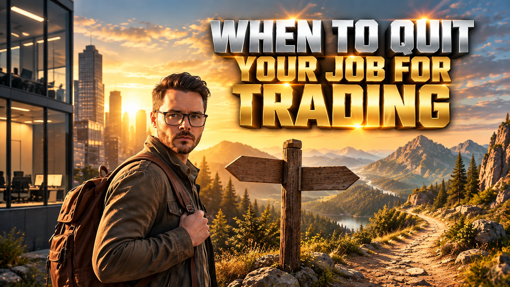 Product image for The Responsible Exit: When to Quit Your Job for Trading