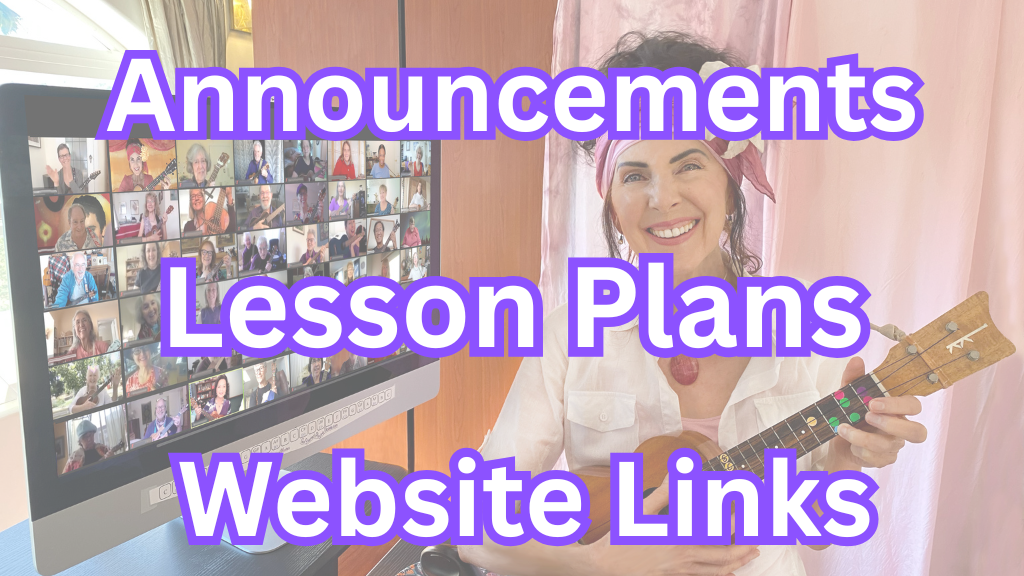 Product image for Announcements, Daily Lesson Plan, & Website links.