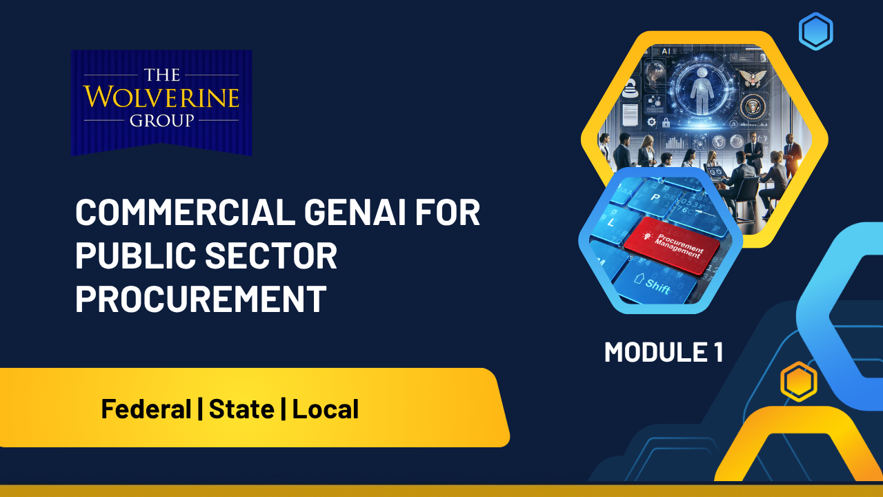 Product image for Module 1 - Using GenAI Safely in Government Procurement