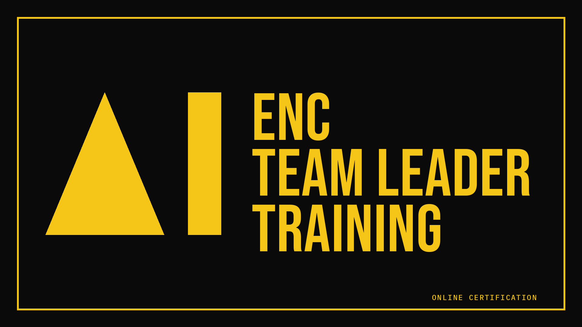 Product image for ENC Team Leader Training