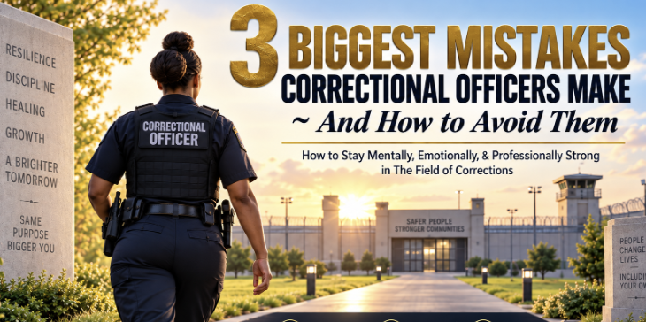 Product image for "THE 3 BIGGEST MISTAKES CORRECTIONAL OFFICERS MAKE"~ AND HOW TO AVOID THEM!