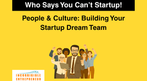 Product image for People & Culture: Building Your Startup Dream Team