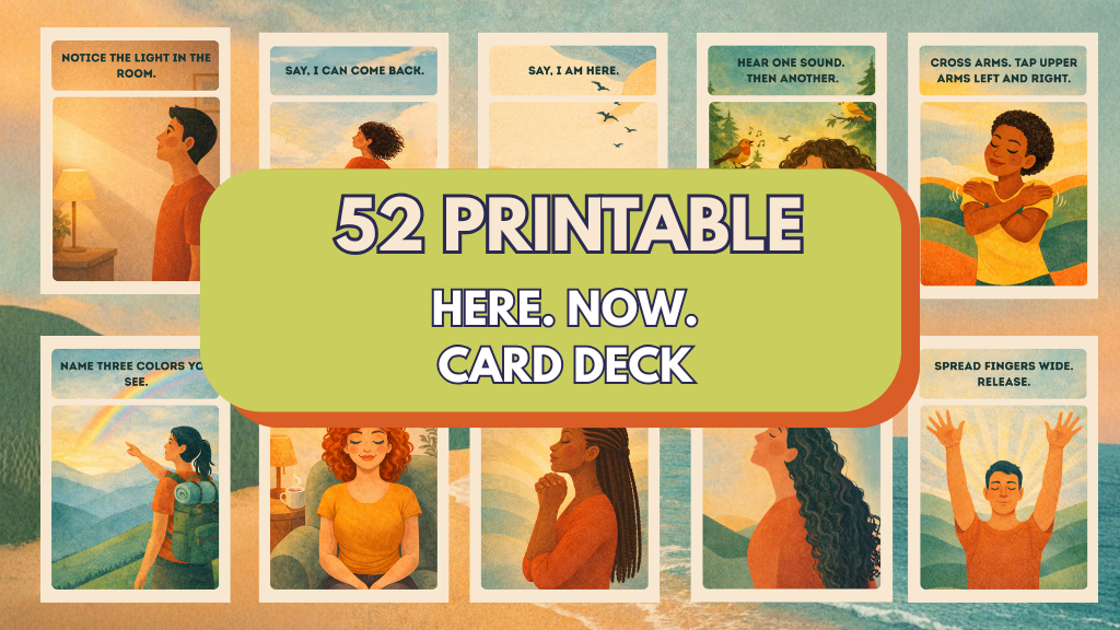 Product image for Here. Now. Card Deck