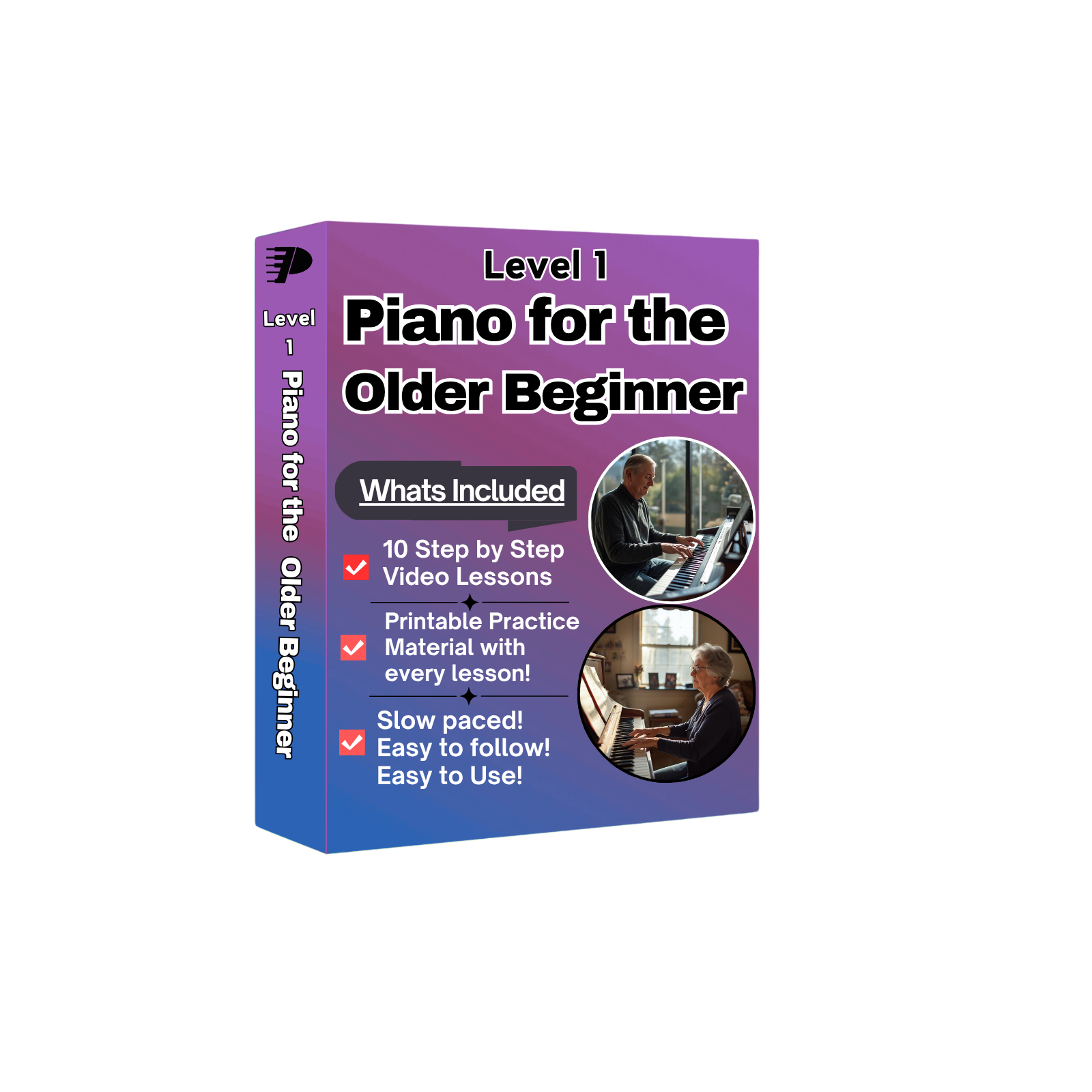 Product image for Level 1: How to Play Piano for the Older Beginner