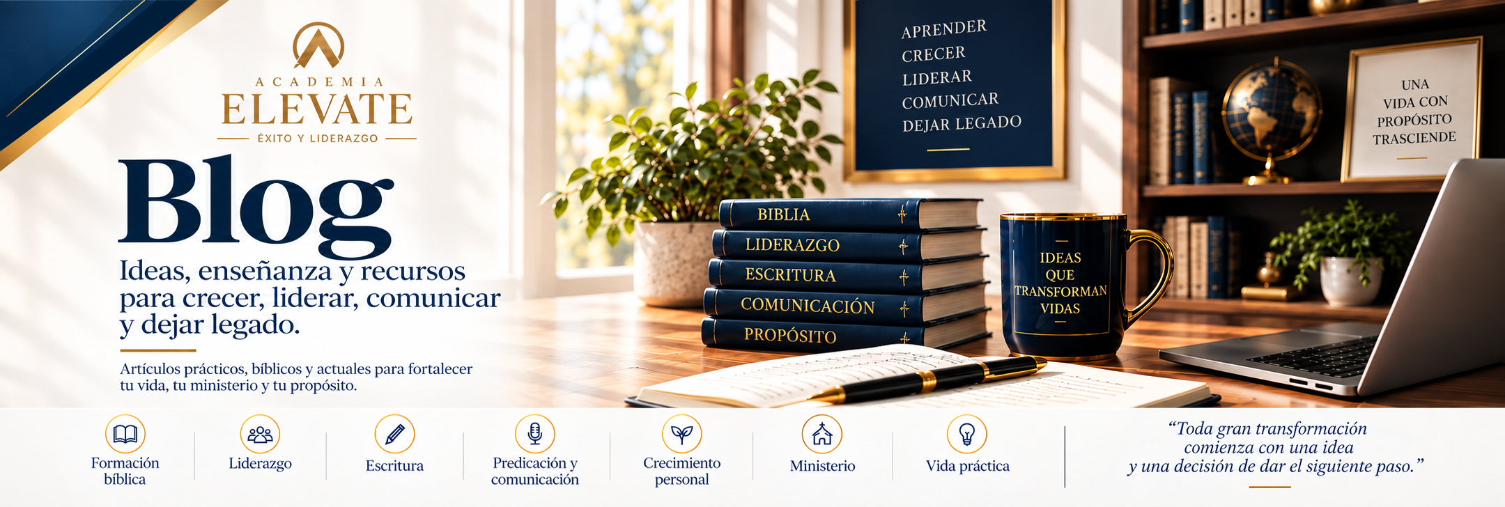Blog de Academia ELÉVATE: ideas, enseñanza y recursos para crecer, liderar, comunicar y dejar legado.