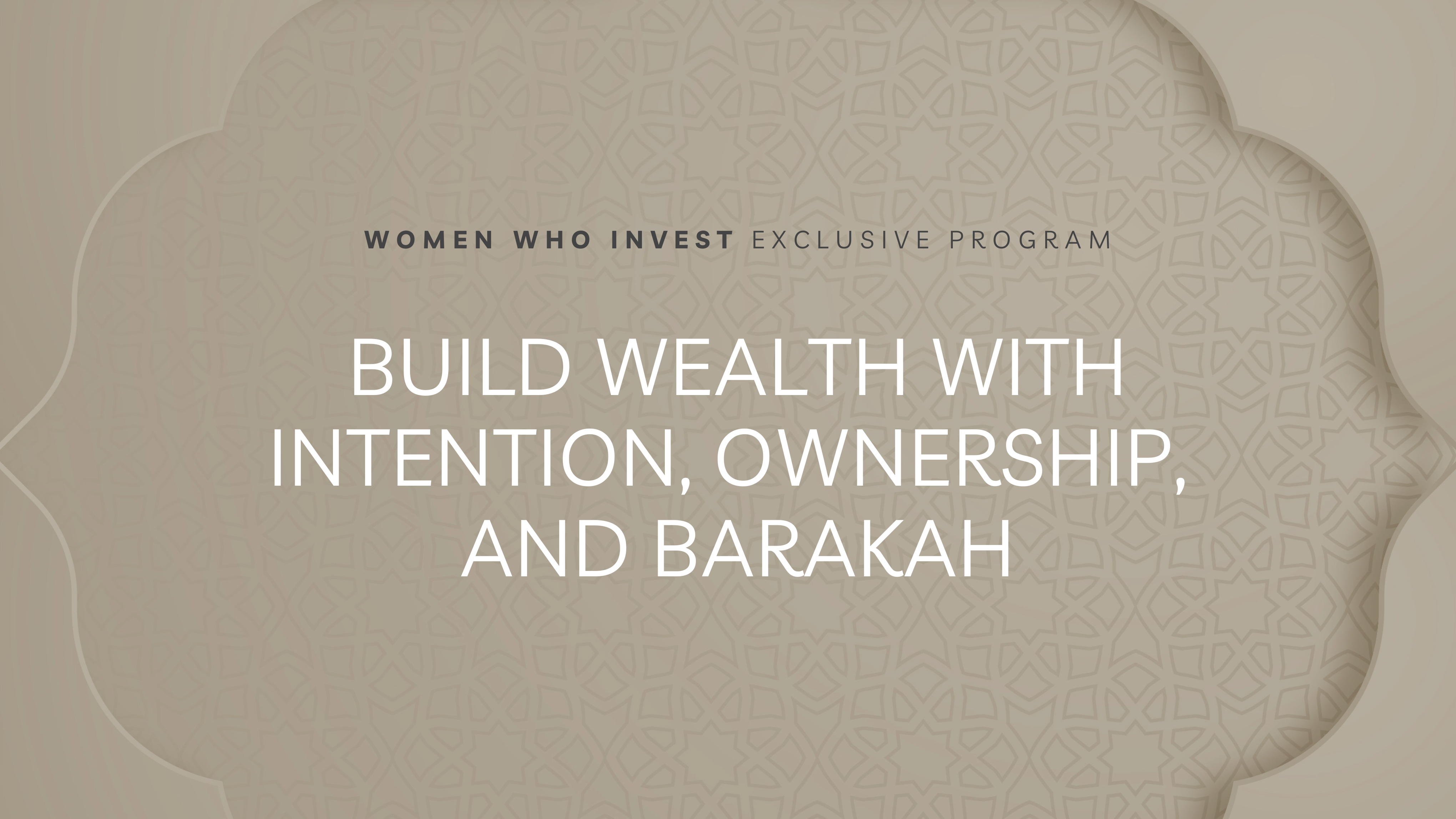 Product image for Women Who Invest: Build Wealth With Intention, Ownership, and Barakah