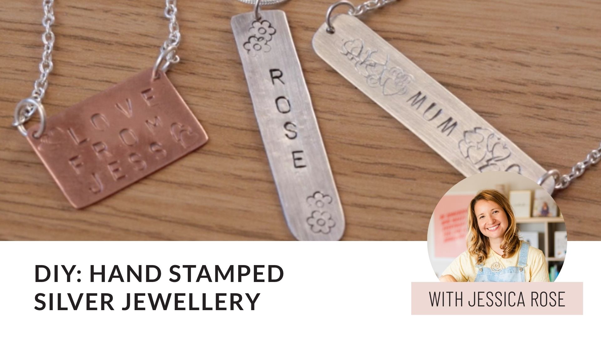 Product image for Hand Stamped Silver Jewellery