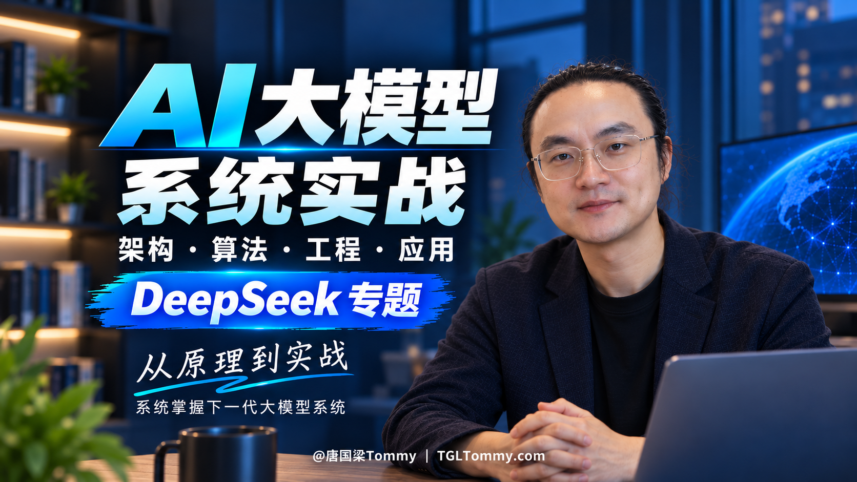 Product image for AI大模型系统实战：架构·算法·工程·应用（DeepSeek专题）