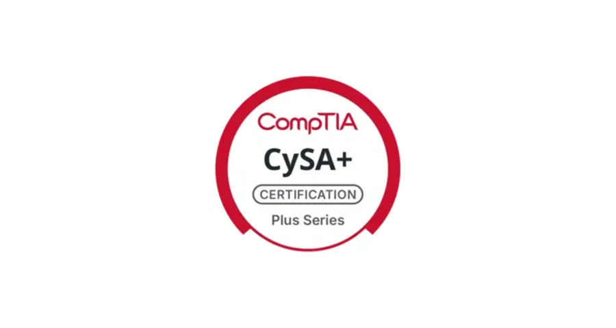 CompTIA CySA+ certification badge