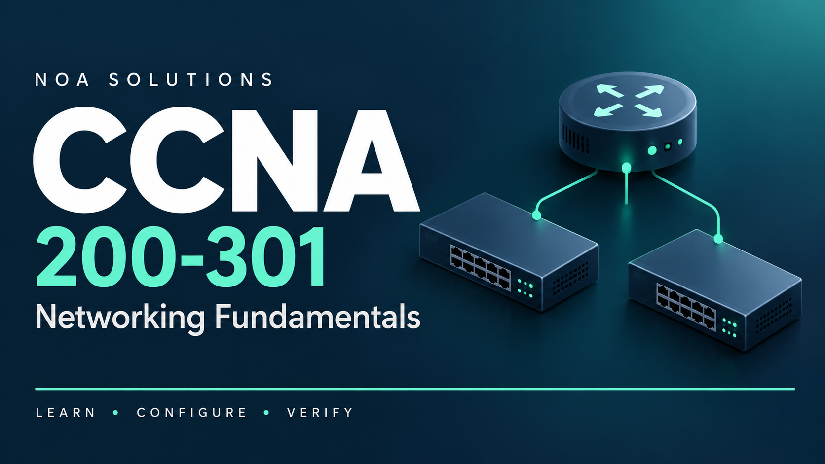 Product image for CCNA 200-301 Complete Course 2026 — Routing, Switching & Network Labs