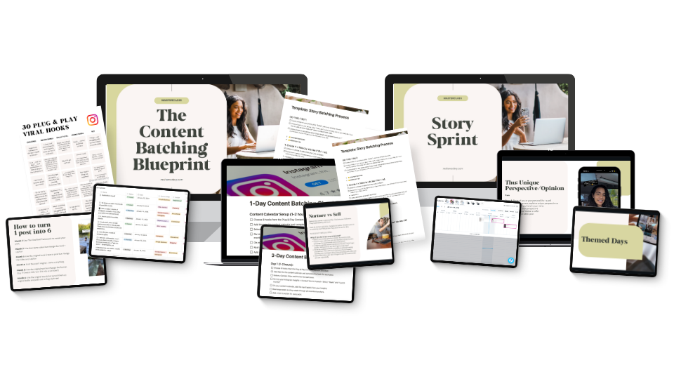 Product image for The Content Batching BUNDLE