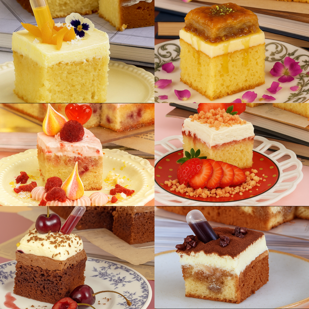 Product image for المجموعة الكاملة للكيك سكويرز جاهزة للتطبيق والبيع بسعر مخفض