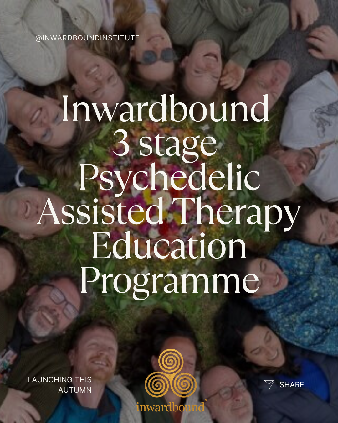 Product image for Inwardbound 3 stage Psychedelic Assisted Therapy Education Programme