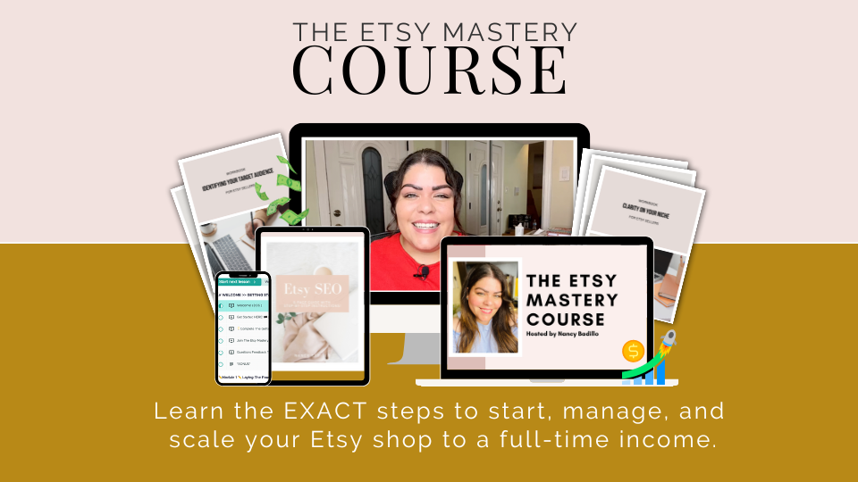 Product image for Etsy Mastery Course 