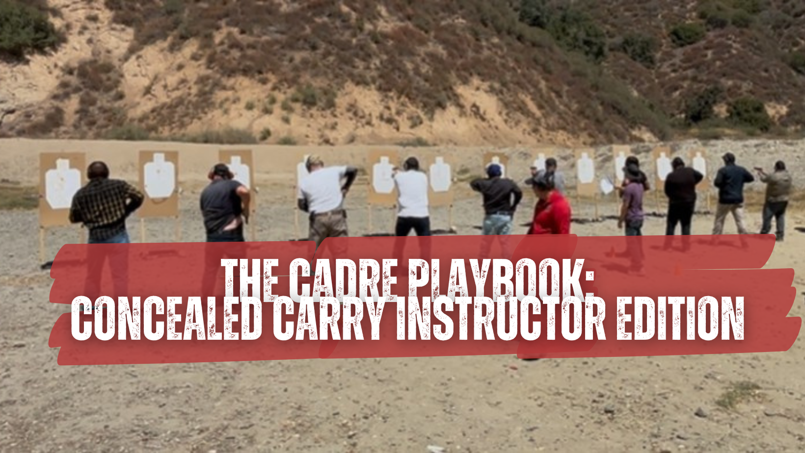 Product image for NRA CCW Instructor Training Los Angeles CA | Become a Certified CCW Instructor