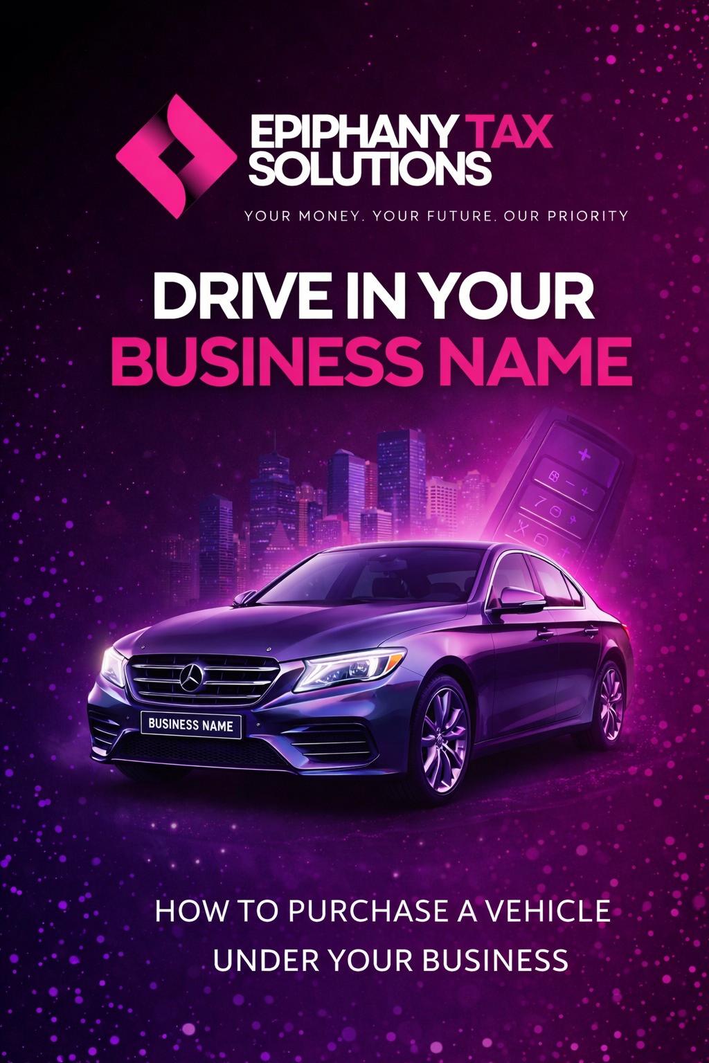 Product image for Drive In Your Business Name