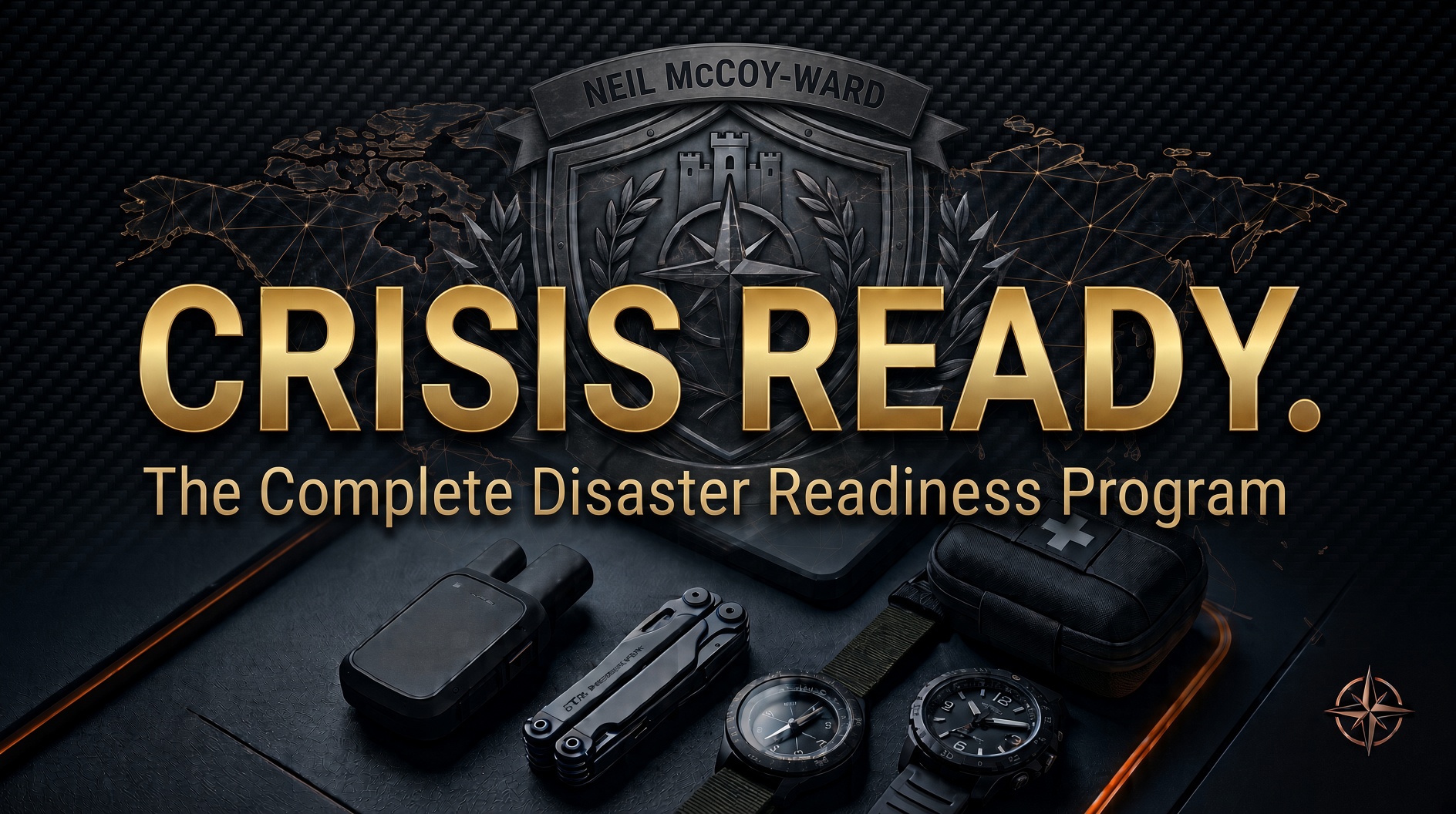 Product image for The Complete Disaster Readiness Program: How To Survive The Coming CRISIS!
