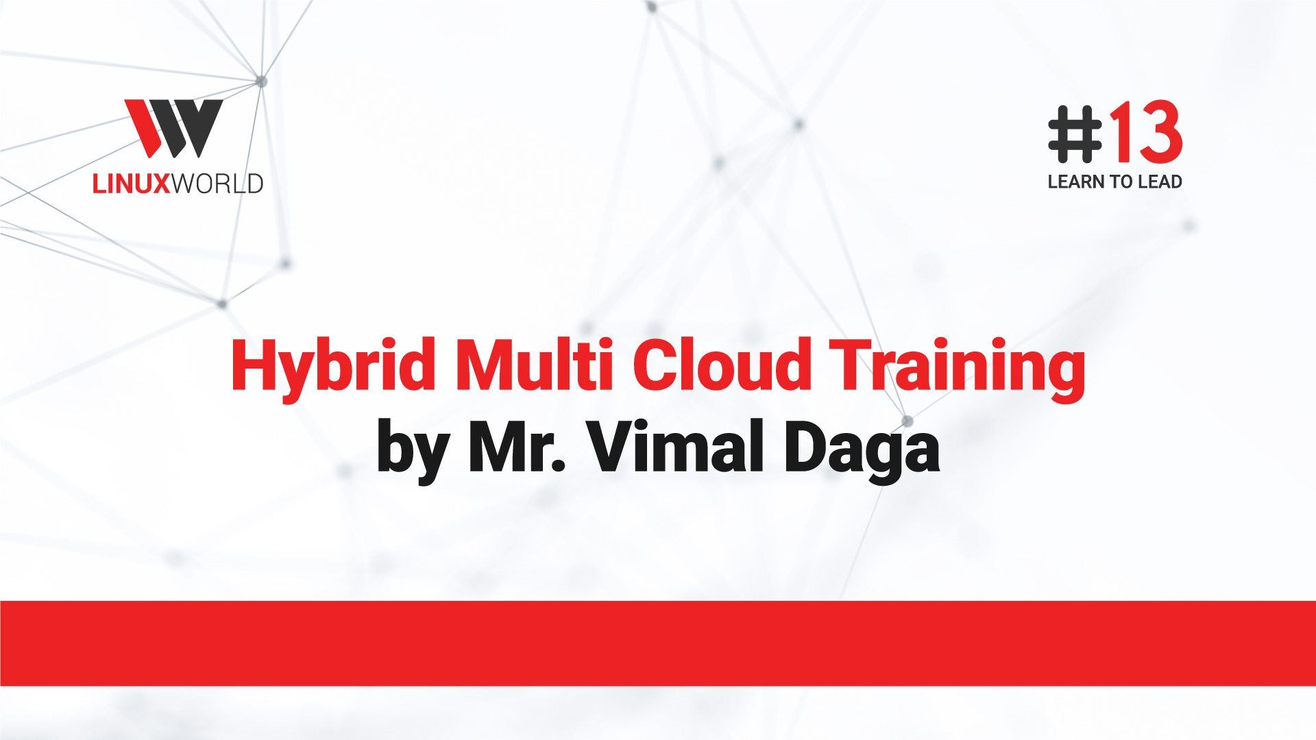 4. OpenStack Training By the World Record Holder Mr. Vimal Daga on