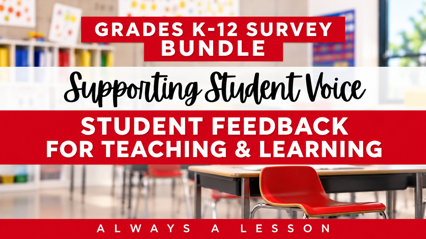 Product image for Supporting Student Voice K-12 Surveys