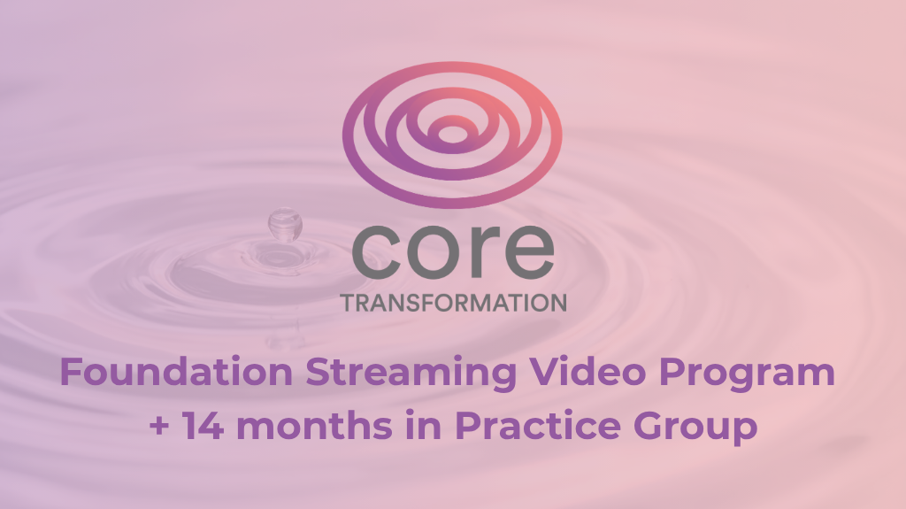 Product image for Core Transformation Foundation Streaming Video Program + 14 months in Practice Group