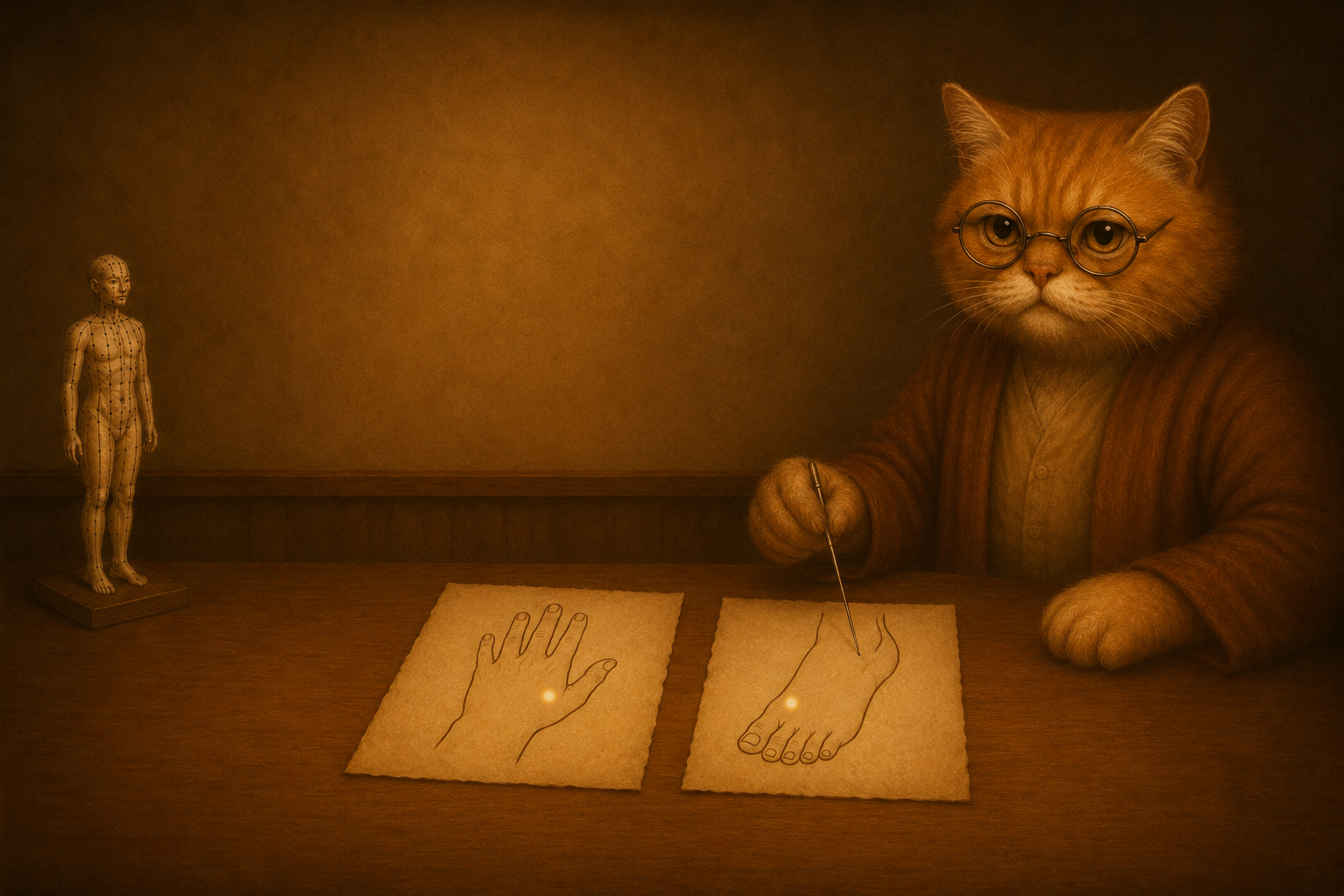 Sun Si-Meow investigating the Four Gates