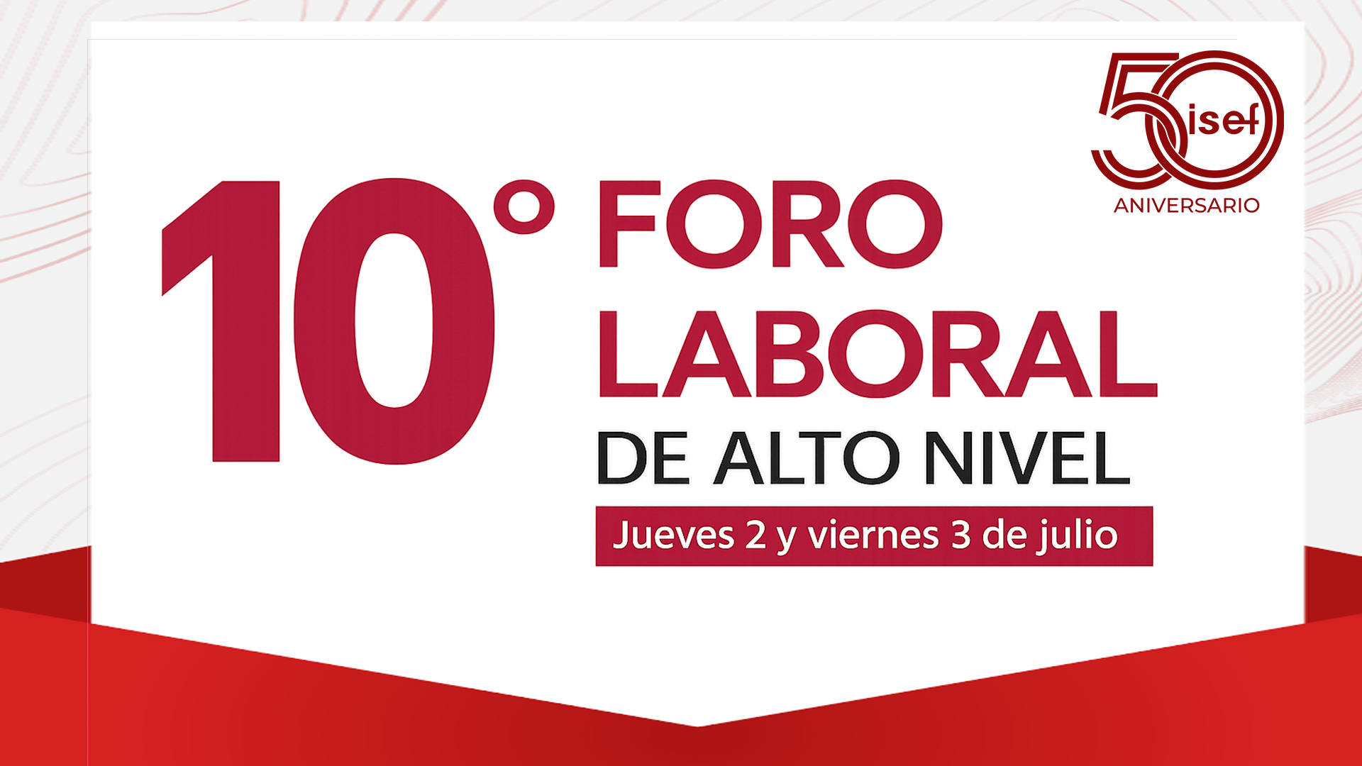 Imagen de producto para 10° FORO LABORAL DE ALTO NIVEL_Tiempo real