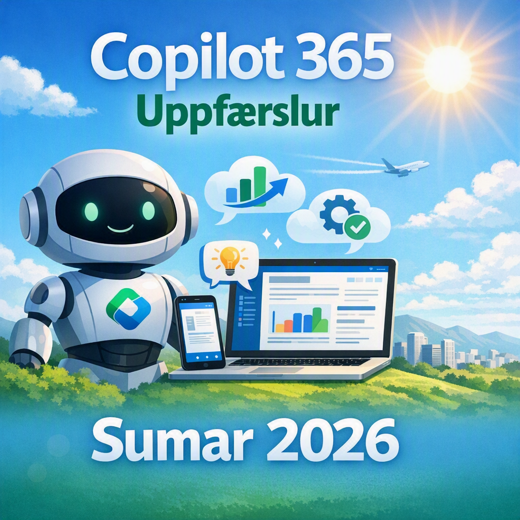 Product image for Copilot 365 uppfærslur sumar 2026