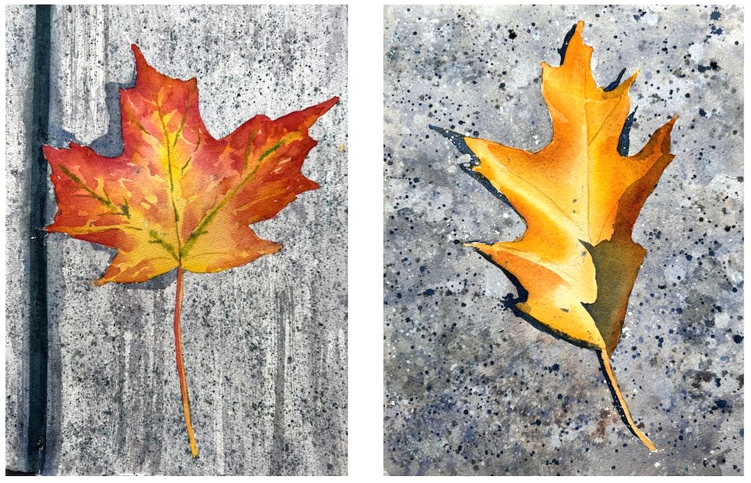 Product image for Exploring Texture Through Autumn Leaves - Oct. 6