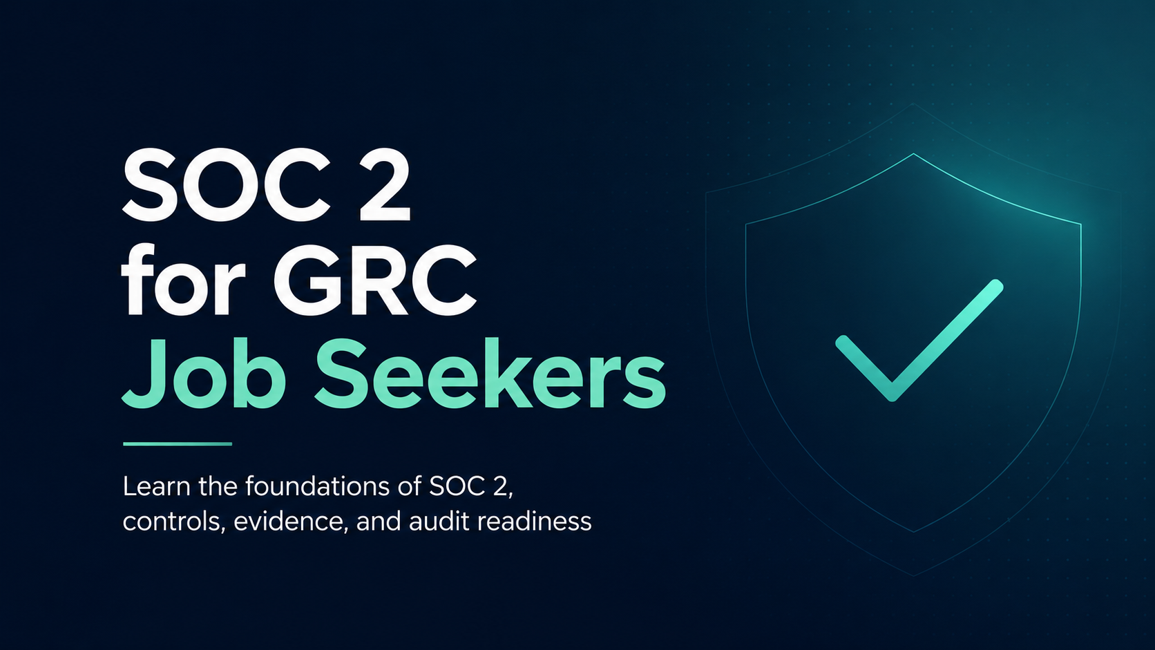 Product image for SOC 2 for GRC Job Seekers