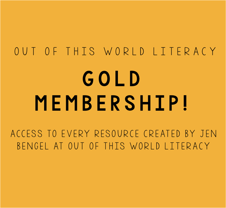 Product image for Out of This World Literacy Gold Membership Site