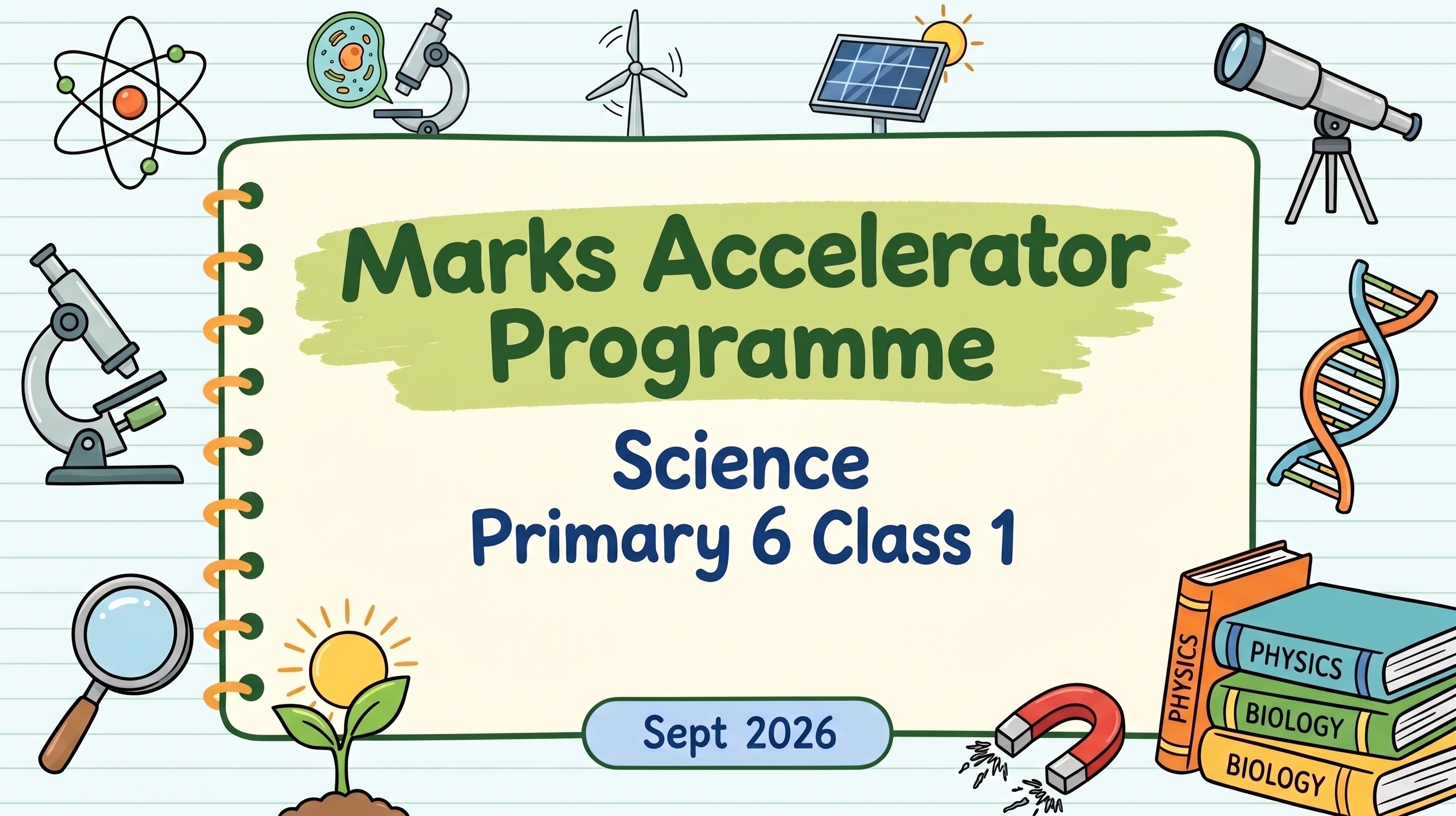 Product image for Science MAP [Sept 2026] : Primary 6 Class 1