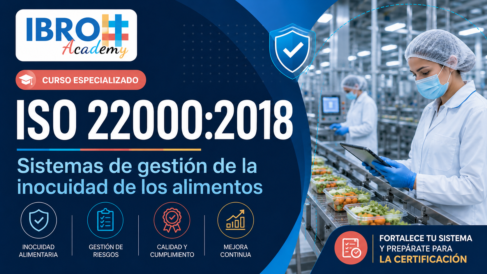 Product image for ISO 22000:2018, Sistemas de gestión de la inocuidad de los alimentos