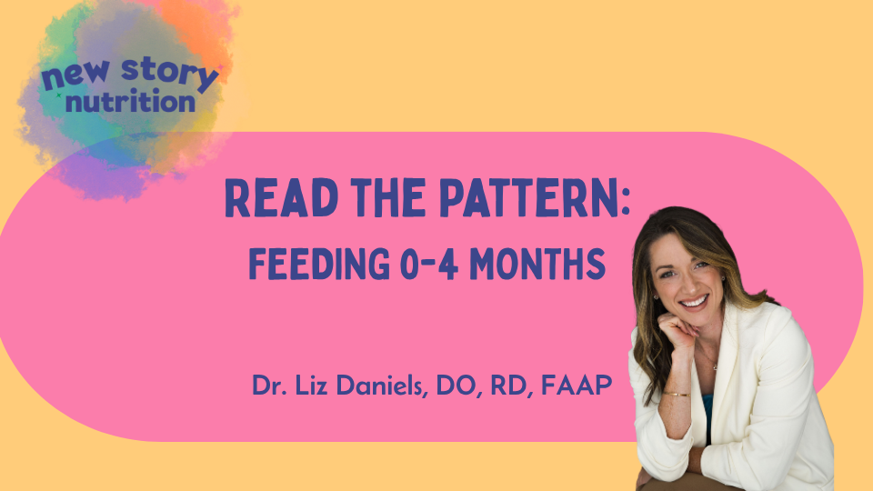 Product image for Read the Pattern: A Pediatrician's Guide to Feeding 0-4 Months - Without the Spiral