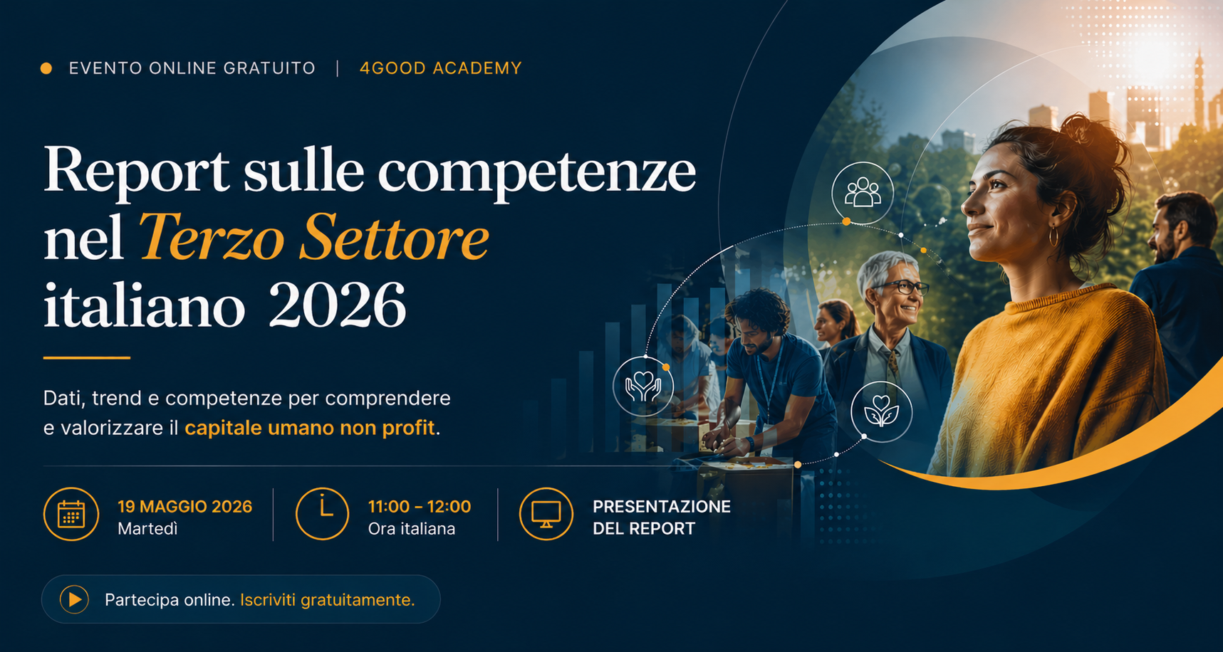 Report sulle competenze nel Terzo Settore italiano 2026