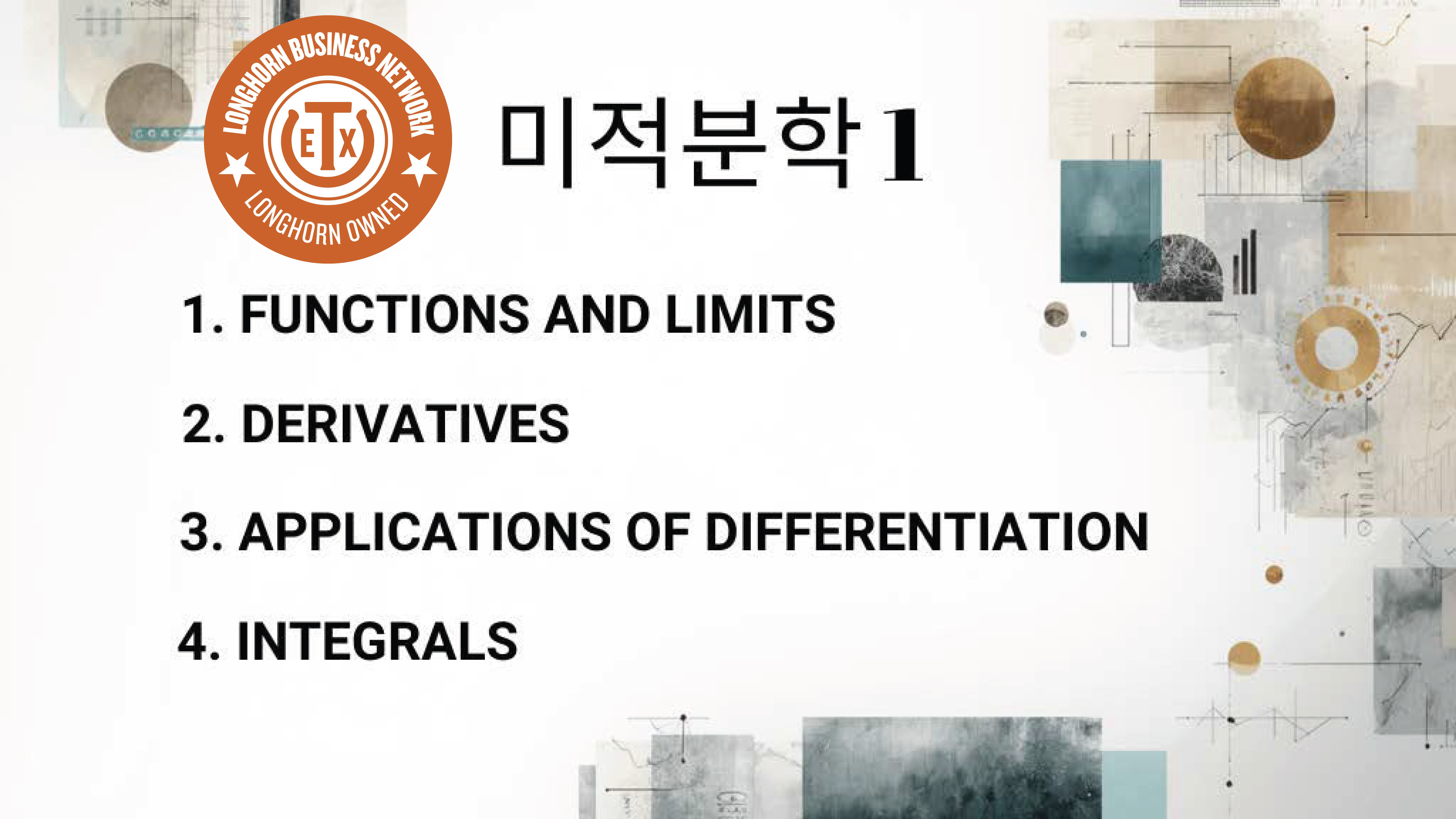 Product image for 미적분학 1