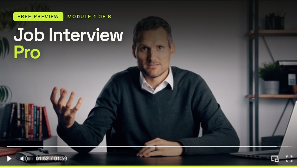 Product image for Job Interview Pro — Free Preview
