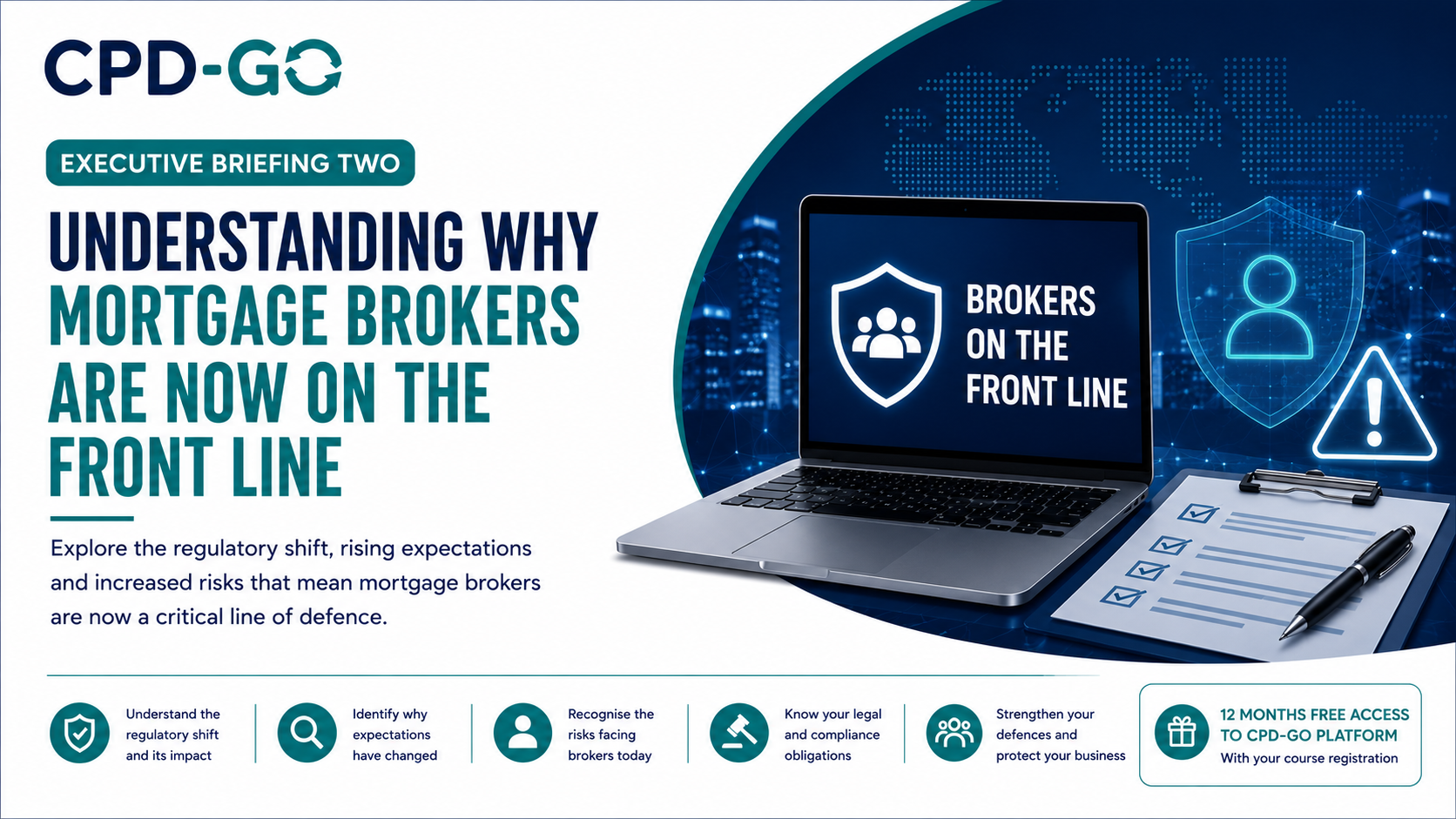 Product image for Executive Briefing Two - Understanding why Mortgage  Brokers Are Now on the Front Line
