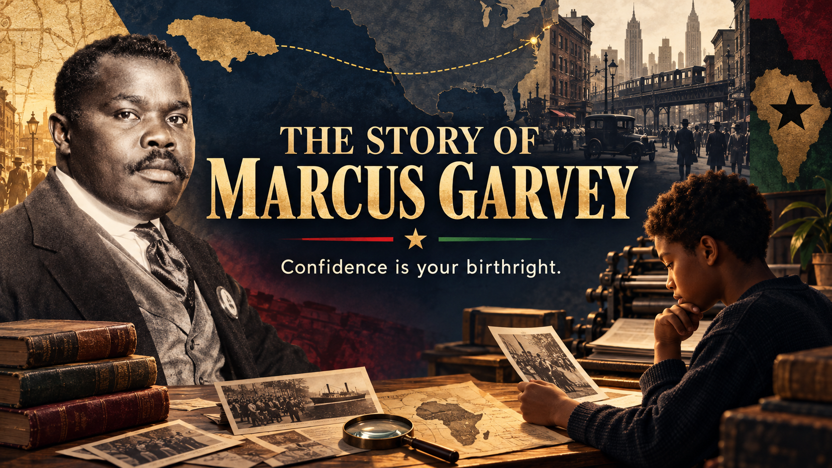 Product image for The Story of Marcus Garvey