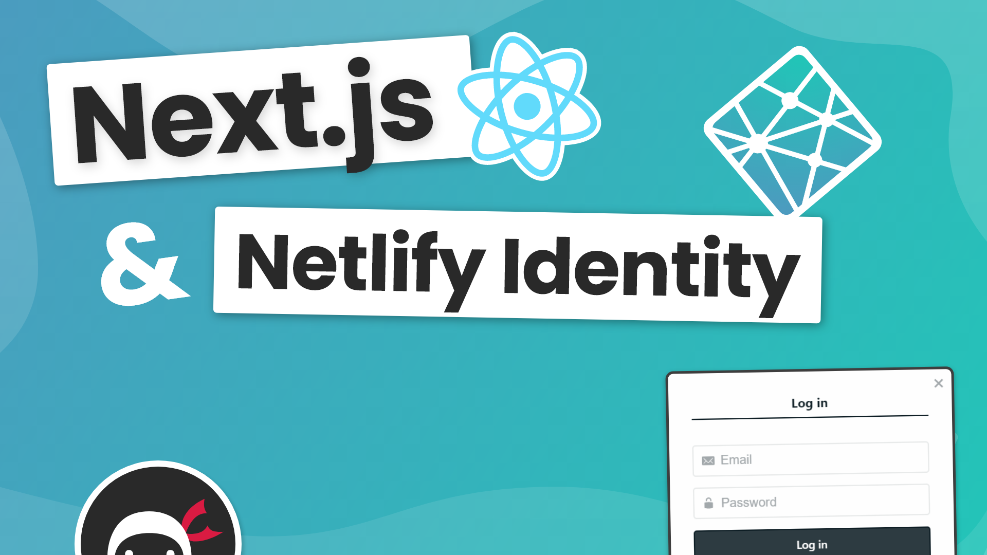 Product image for Next.js with Netlify Identity