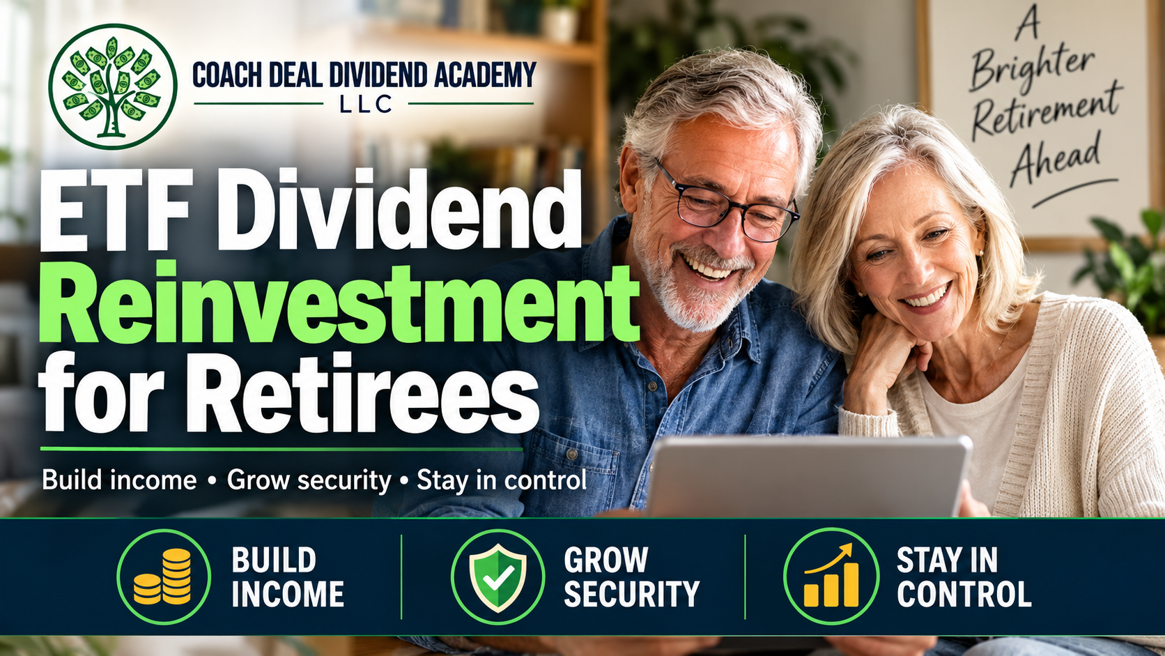 Product image for ETF Dividend Reinvestment for Retirees