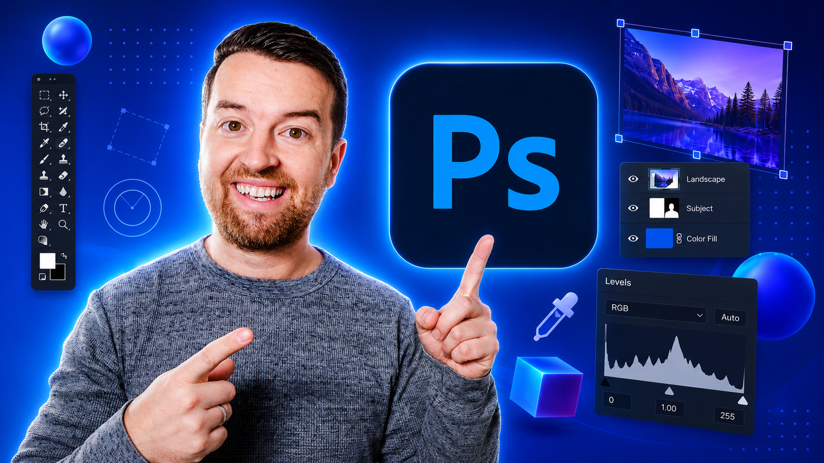 Product image for Adobe Photoshop CC Course